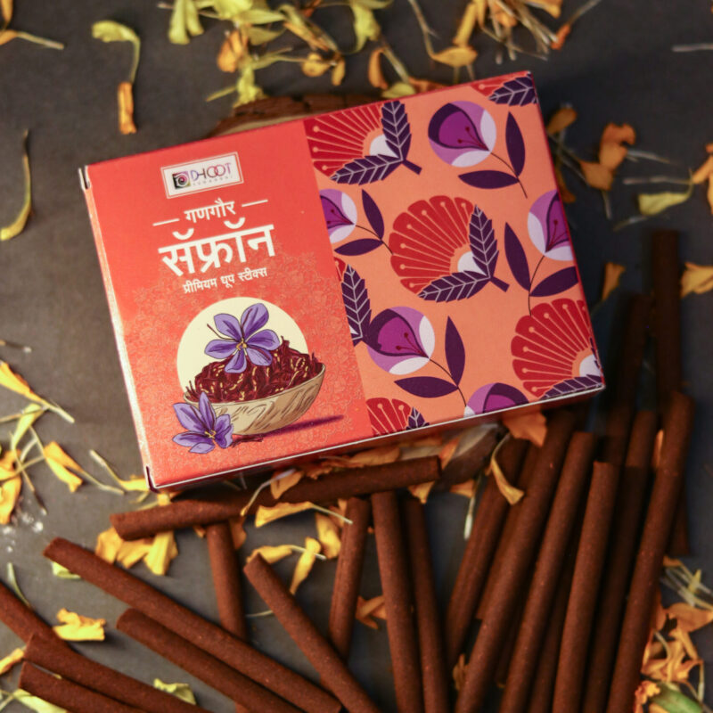 Saffron Dhoop Sticks