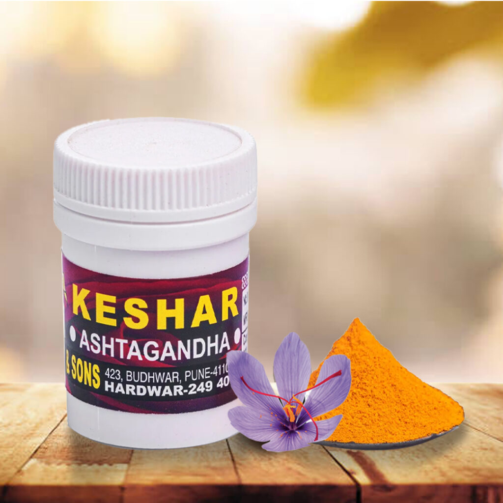Keshar Ashtagandha – Sandalwood and Saffron Tilak Powder by Dhoot Sugandhi