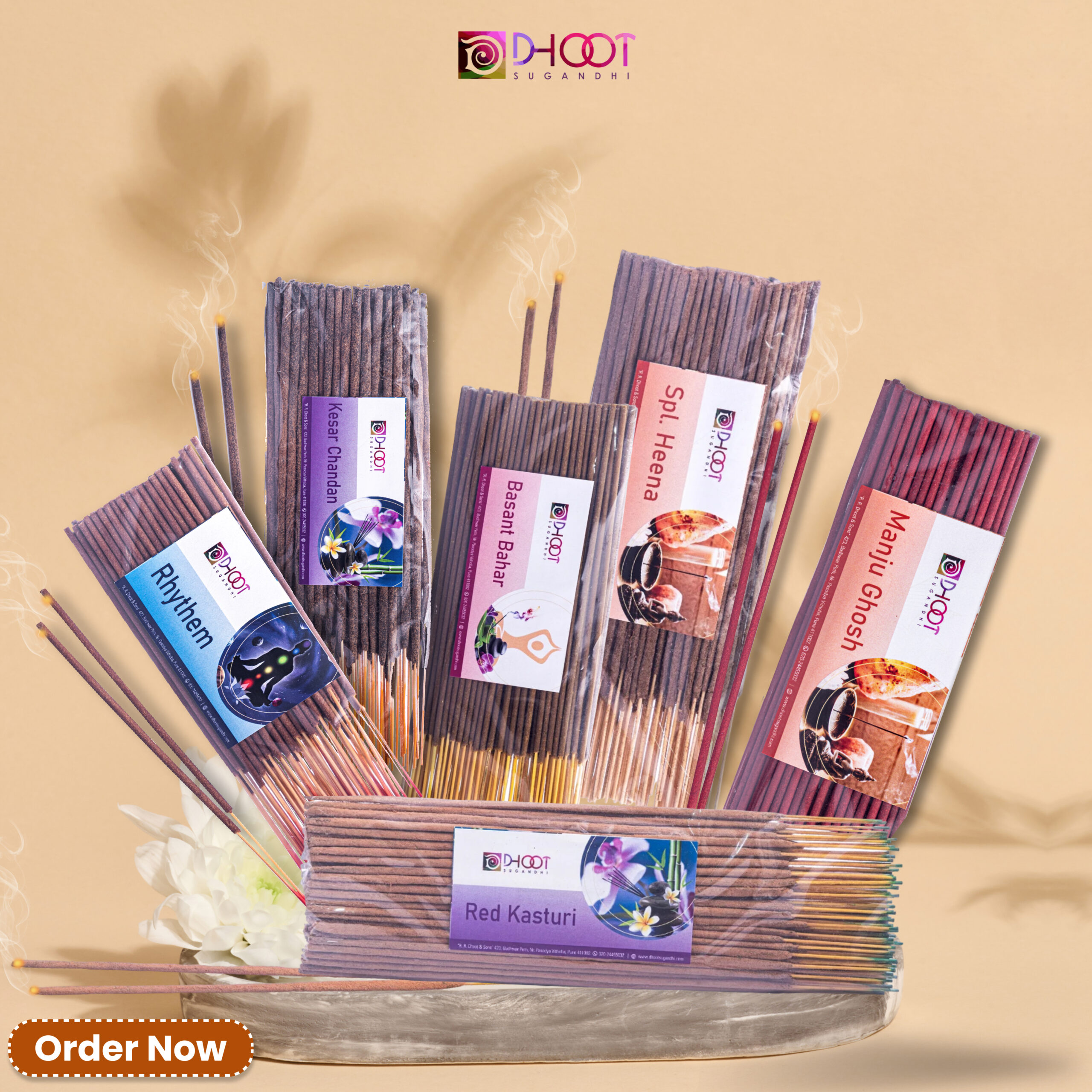 Agarbatti Combo - Pack of 6